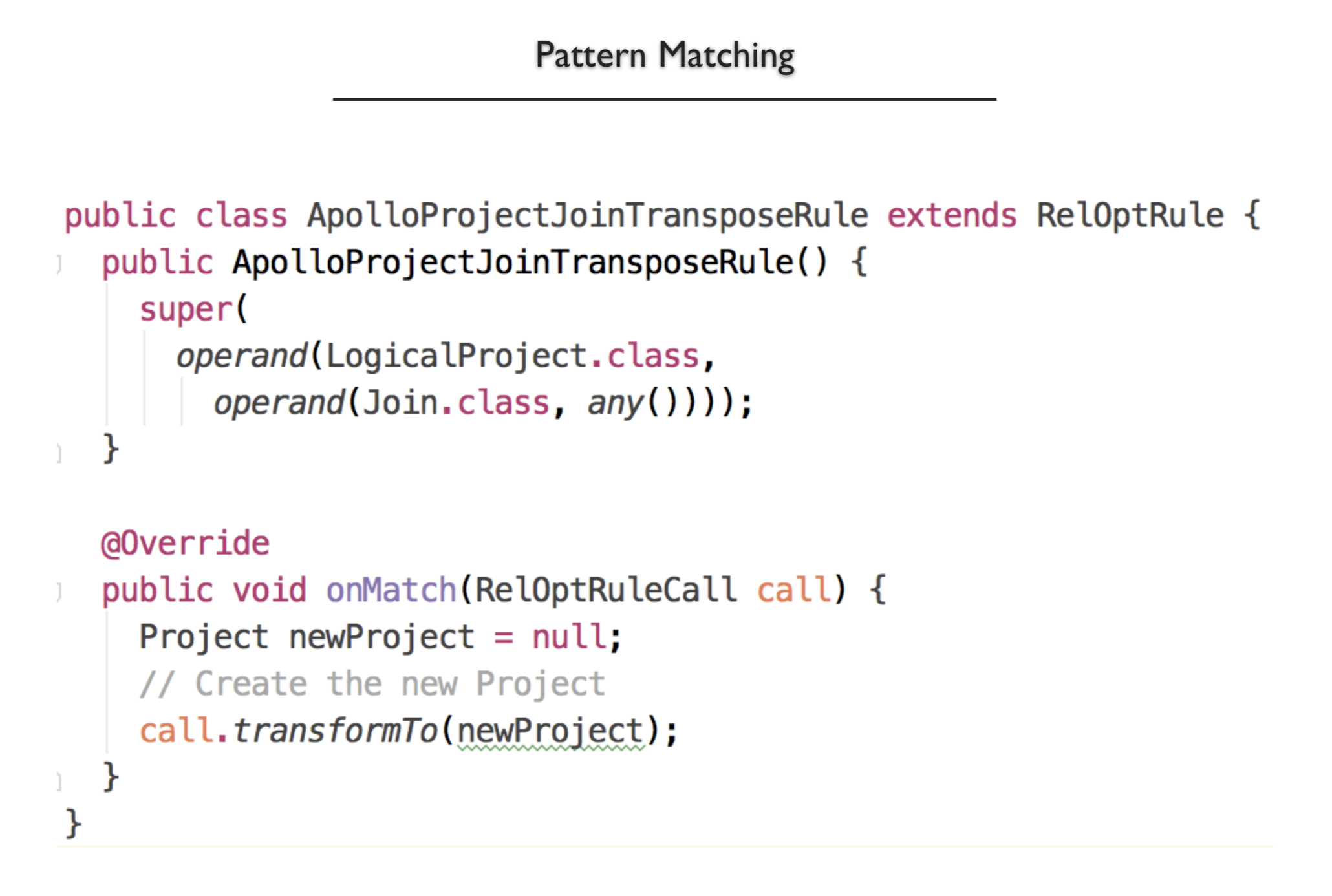 calcite-pattern-match